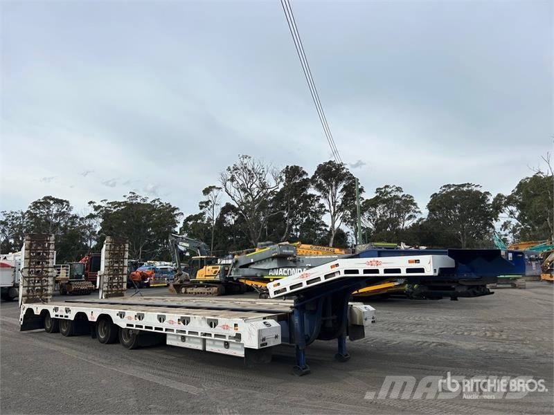  Tuff 4 Rows of 4 Hydraulic Deck Widening Lowboy Tr Tieflader