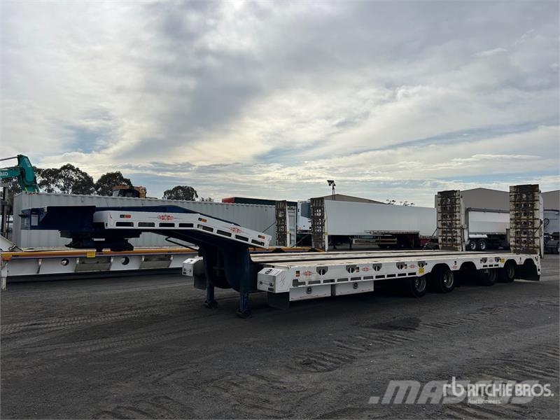  Tuff 4 Rows of 4 Hydraulic Deck Widening Lowboy Tr Tieflader