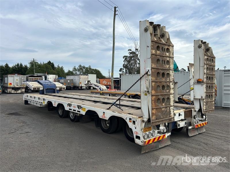  Tuff 4 Rows of 4 Hydraulic Deck Widening Lowboy Tr Tieflader