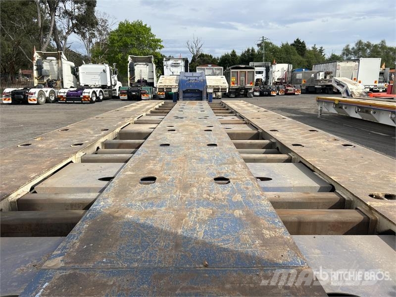  Tuff 4 Rows of 4 Hydraulic Deck Widening Lowboy Tr Tieflader