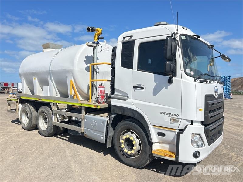 UD GW26460KAA 6x4 14,000 L Water Truck Water tankers