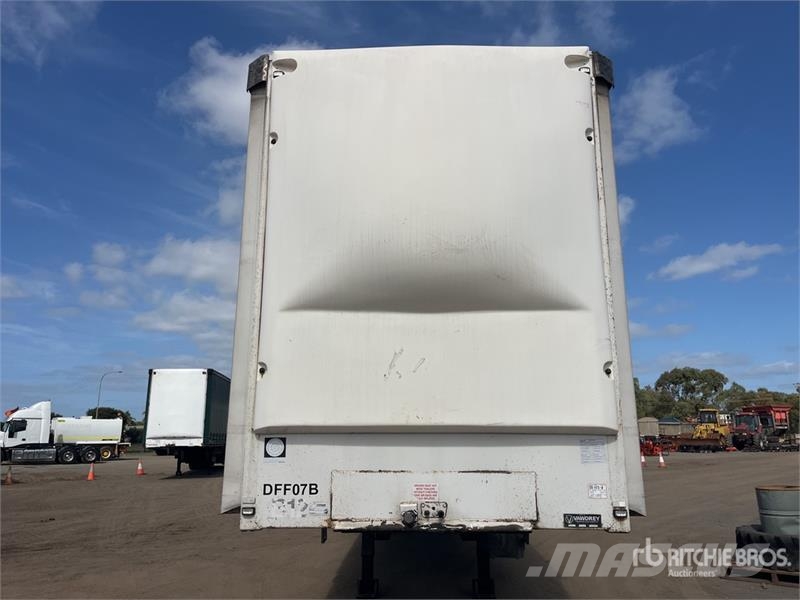 Vawdrey 13.2 m Tri/A Step Deck Curtain Side Trailer Брезентови ремаркета