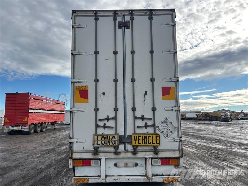 Vawdrey 13.3 m Tri/A Step Deck Curtain Side Trailer Caja de lona