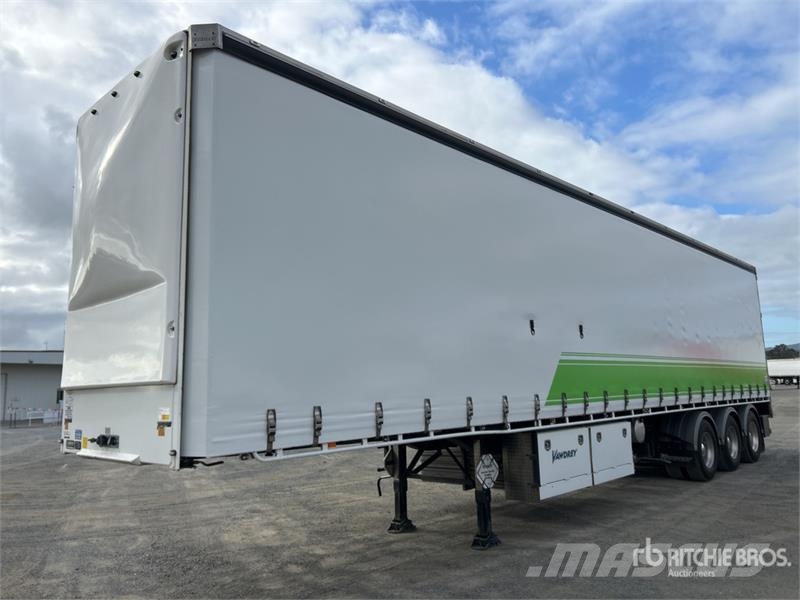 Vawdrey 13.4 m Tri/A Curtain Side Trailer Curtainsider trailers