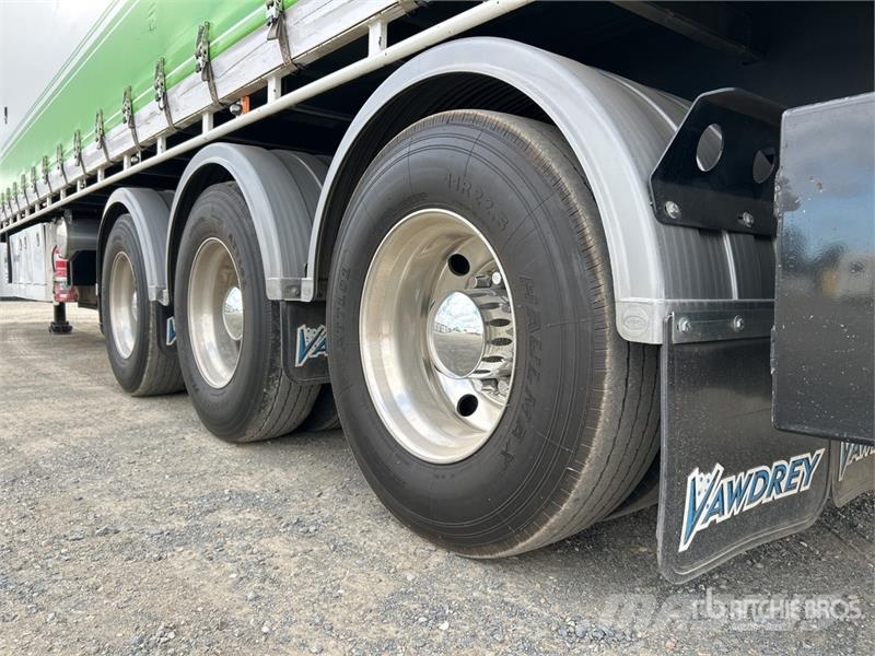 Vawdrey 13.4 m Tri/A Curtain Side Trailer Curtainsider trailers