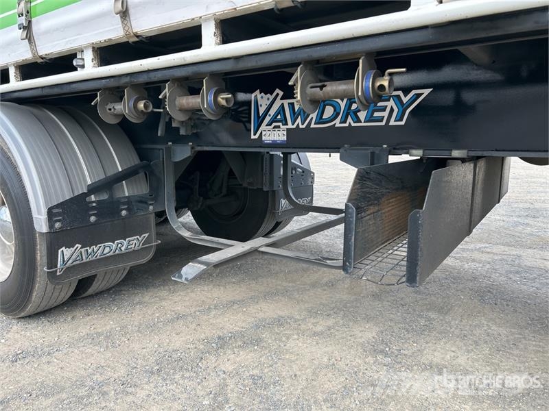 Vawdrey 13.4 m Tri/A Curtain Side Trailer Curtainsider trailers
