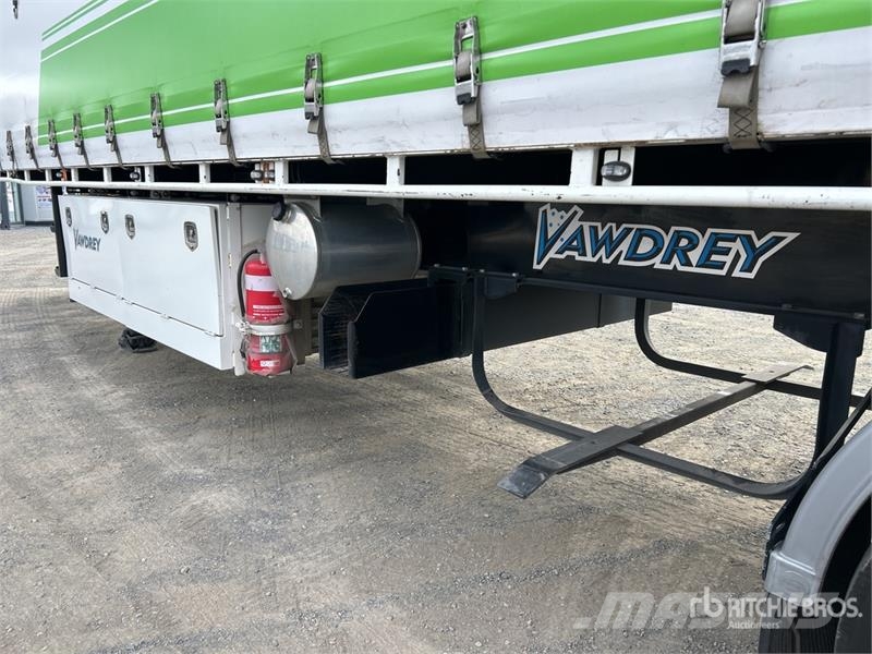 Vawdrey 13.4 m Tri/A Curtain Side Trailer Curtainsider trailers
