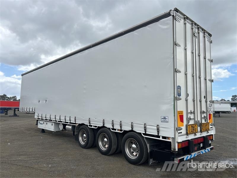 Vawdrey 13.4 m Tri/A Step Deck Curtain Side Trailer Kapell trailer/semi