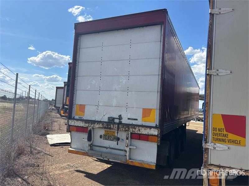 Vawdrey 13.7 m Tri/A Van Trailer Dobozos pótkocsik