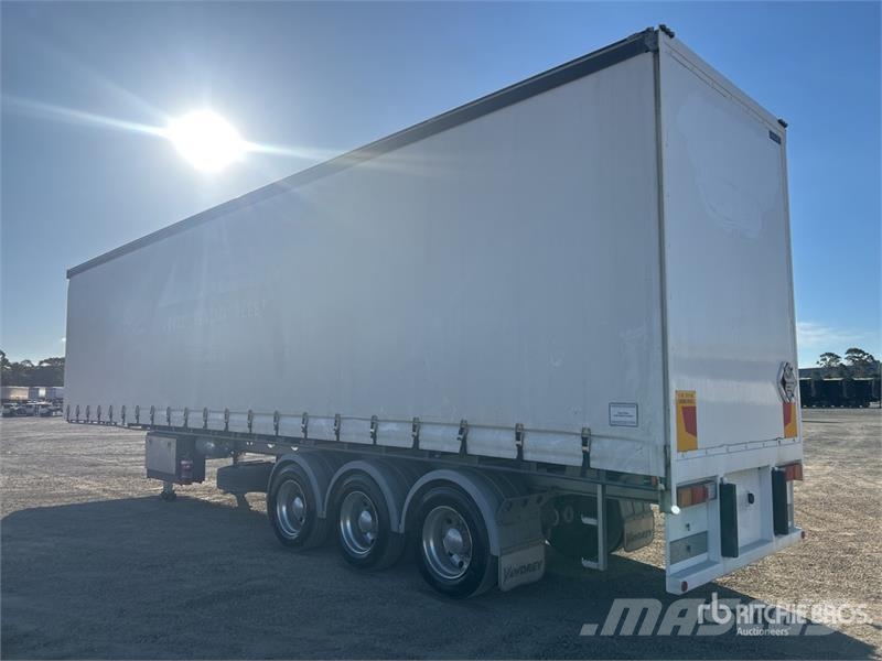 Vawdrey 13 m Tri/A Curtain Side Trailer Curtainsider trailers