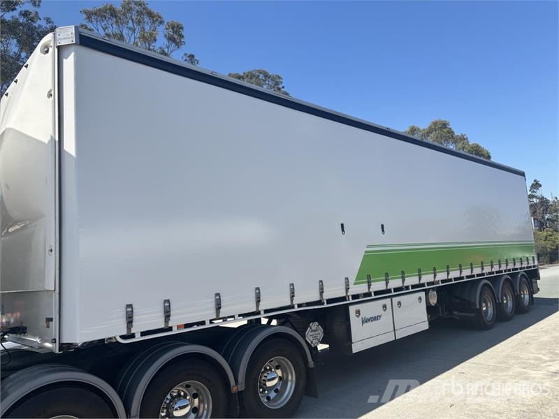 Vawdrey 13 m Tri/A Curtain Side Trailer Тентованные прицепы