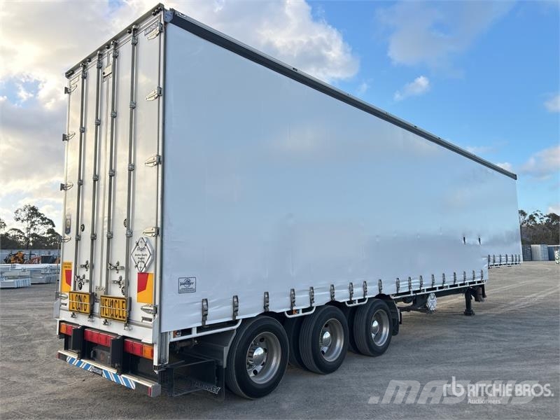 Vawdrey 13 m Tri/A Step Deck Curtain Side Trailer 커튼사이더 트레일러