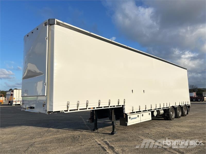 Vawdrey 13 m Tri/A Step Deck Curtain Side Trailer 커튼사이더 트레일러