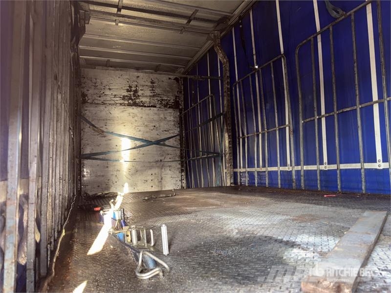Vawdrey 7.1 m Tri/A B-Double Lead Step Deck Curtain Side T مقطورات بغطاء جانبي