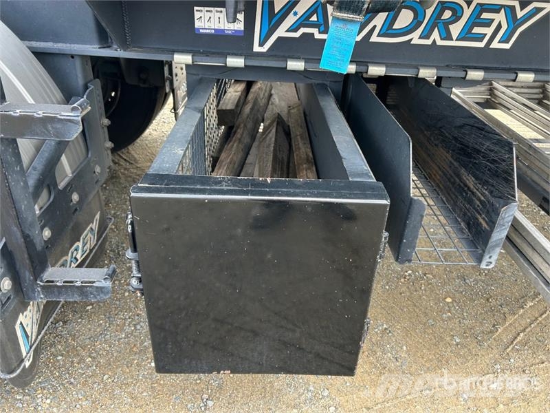 Vawdrey 7.2 m Tri/A B-Double Lead Curtain Side Trailer Kapell trailer/semi