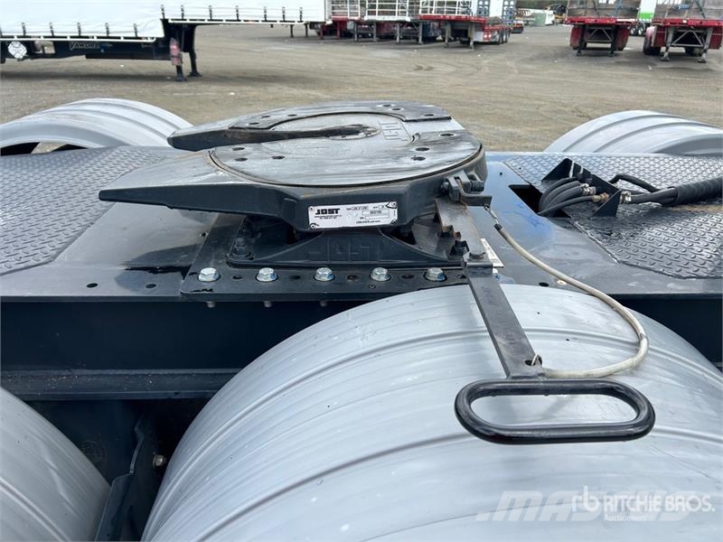 Vawdrey 7.2 m Tri/A B-Double Lead Curtain Side Trailer Kapell trailer/semi