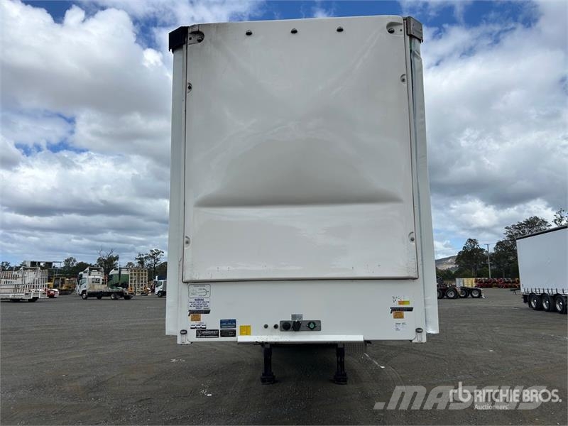 Vawdrey 7.2 m Tri/A B-Double Lead Curtain Side Trailer Kapell trailer/semi