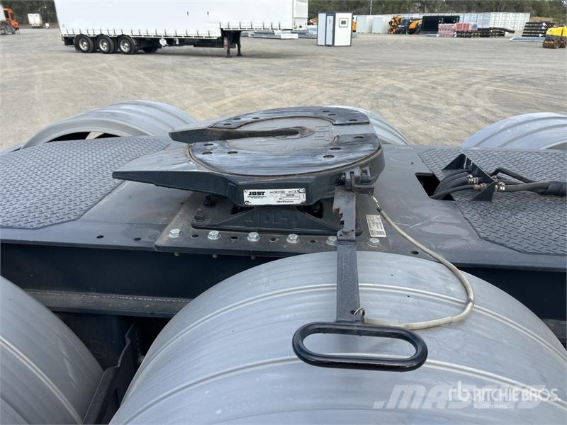 Vawdrey 7.2 m Tri/A B-Double Lead Curtain Side Trailer Kayar tenteli çekiciler