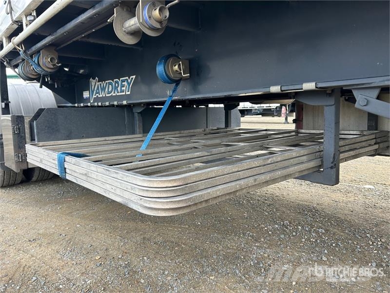 Vawdrey 7.2 m Tri/A B-Double Lead Curtain Side Trailer Kapell trailer/semi
