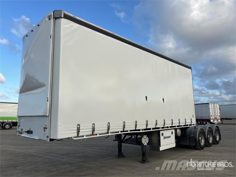 Vawdrey 7.2 m Tri/A B-Double Lead Curtain Side Trailer Curtainsider trailers