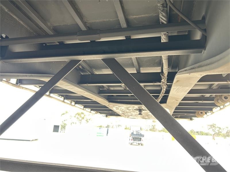 Vawdrey 7.2 m Tri/A B-Double Lead Curtain Side Trailer Kayar tenteli çekiciler