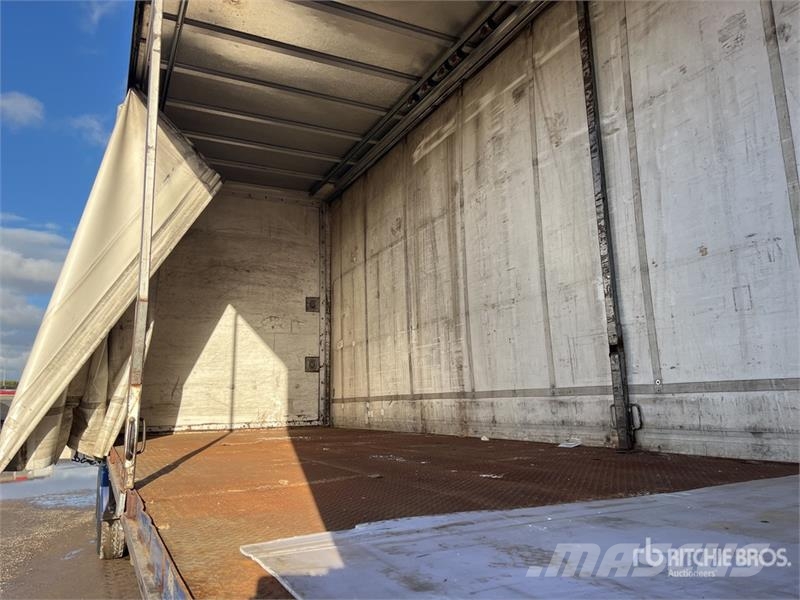 Vawdrey 7.2 m Tri/A B-Double Lead Curtain Side Trailer Curtainsideranhänger