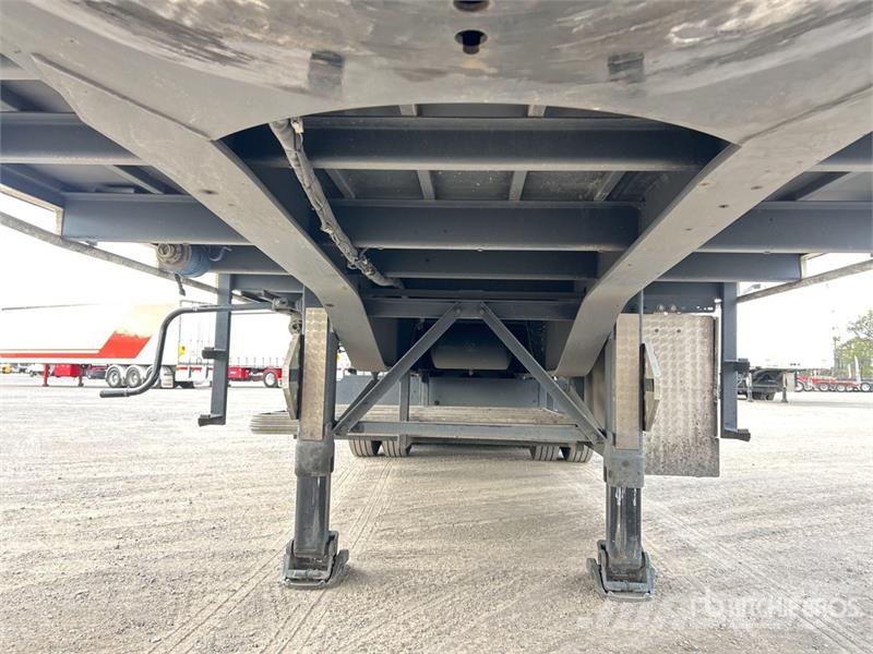 Vawdrey 7.2 m Tri/A B-Double Lead Curtain Side Trailer Kayar tenteli çekiciler