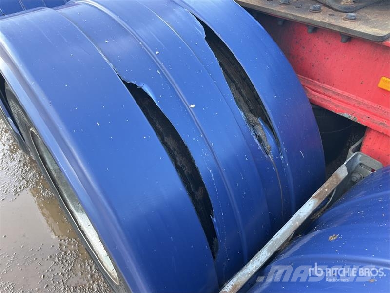 Vawdrey 7.2 m Tri/A B-Double Lead Curtain Side Trailer Curtainsideranhänger