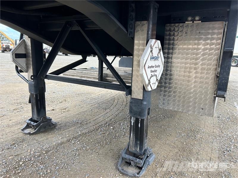 Vawdrey 7.2 m Tri/A B-Double Lead Curtain Side Trailer Kapell trailer/semi