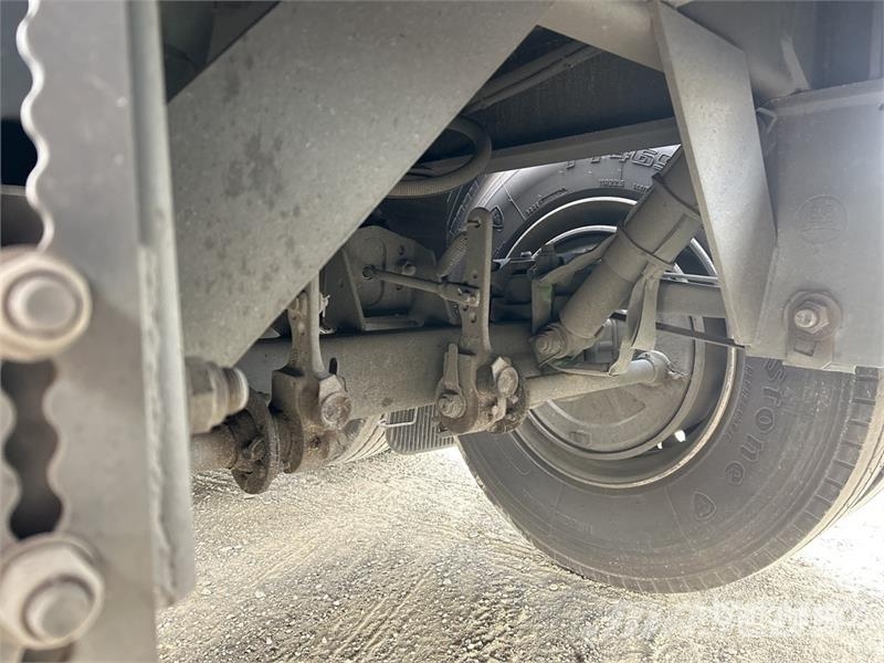 Vawdrey 7.2 m Tri/A B-Double Lead Curtain Side Trailer Kayar tenteli çekiciler
