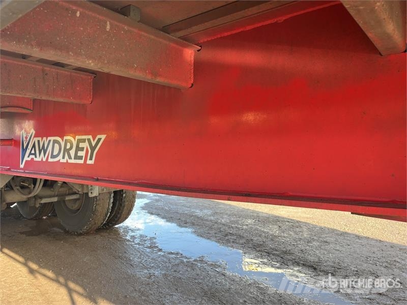 Vawdrey 7.2 m Tri/A B-Double Lead Curtain Side Trailer Curtainsideranhänger