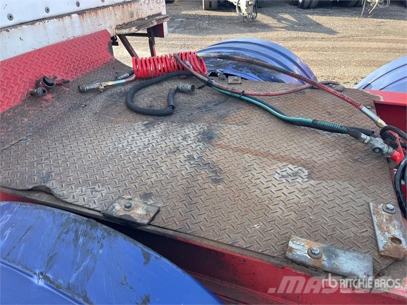 Vawdrey 7.2 m Tri/A B-Double Lead Curtain Side Trailer Curtainsideranhänger