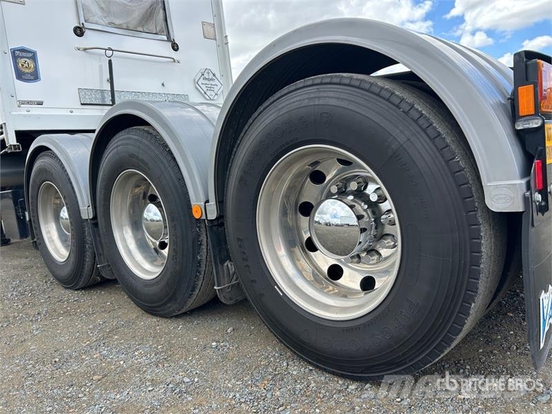 Vawdrey 7.2 m Tri/A B-Double Lead Curtain Side Trailer Kapell trailer/semi