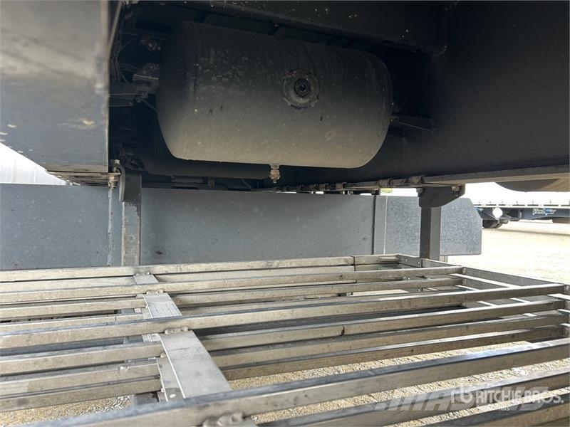 Vawdrey 7.2 m Tri/A B-Double Lead Curtain Side Trailer Kapell trailer/semi