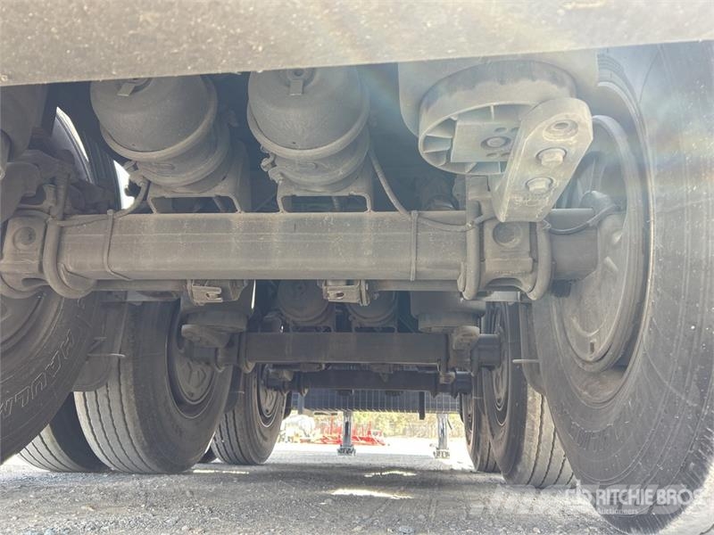 Vawdrey 7.2 m Tri/A B-Double Lead Curtain Side Trailer Kayar tenteli çekiciler