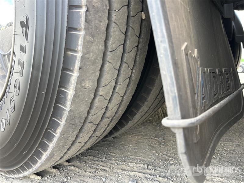 Vawdrey 7.2 m Tri/A B-Double Lead Curtain Side Trailer Kayar tenteli çekiciler