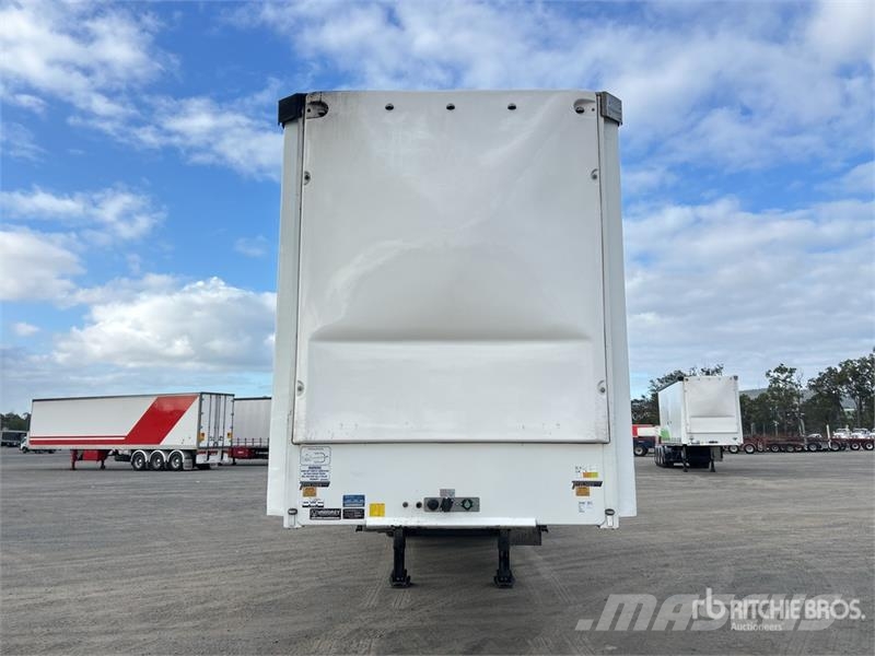 Vawdrey 7.2 m Tri/A B-Double Lead Curtain Side Trailer Kayar tenteli çekiciler