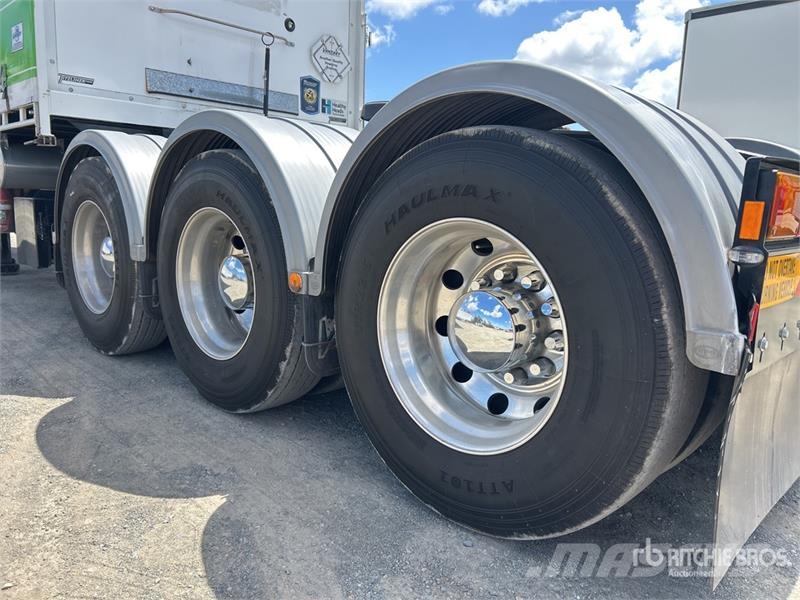 Vawdrey 7.2 m Tri/A B-Double Lead Curtain Side Trailer Kayar tenteli çekiciler