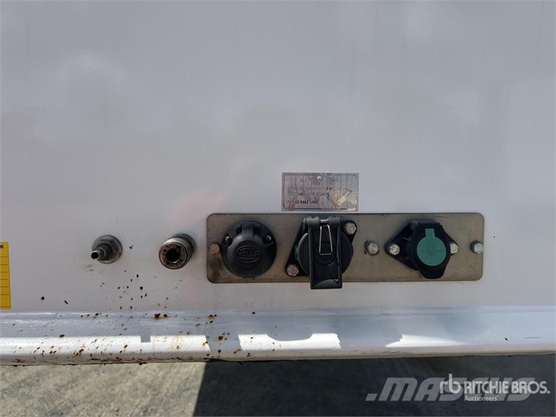 Vawdrey 7.2 m Tri/A B-Double Lead Curtain Side Trailer Kayar tenteli çekiciler