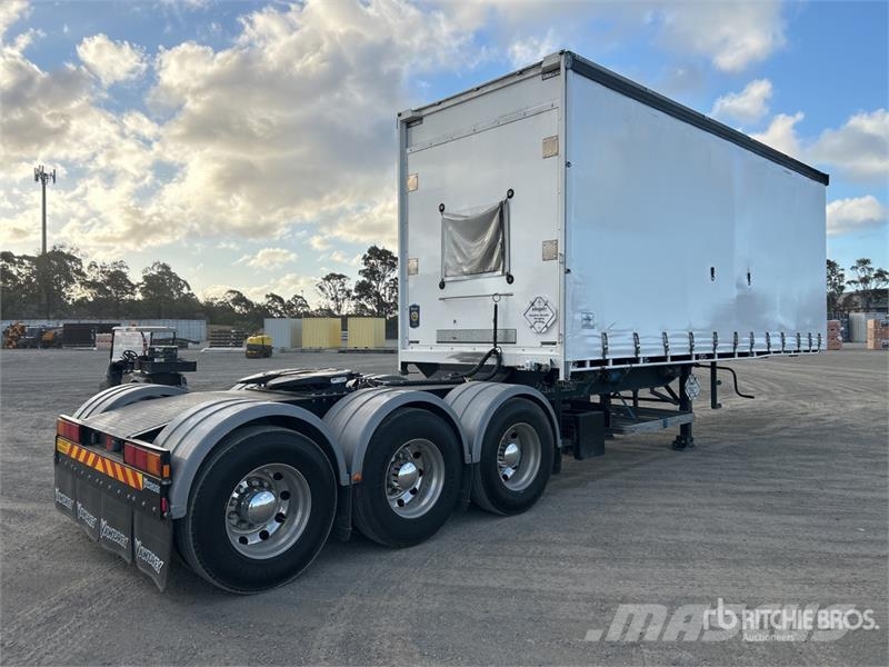 Vawdrey 7.2 m Tri/A B-Double Lead Curtain Side Trailer Curtainsider trailers