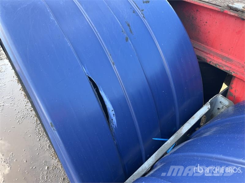 Vawdrey 7.2 m Tri/A B-Double Lead Curtain Side Trailer Curtainsideranhänger