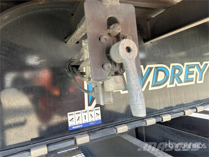 Vawdrey 7.2 m Tri/A B-Double Lead Curtain Side Trailer Kayar tenteli çekiciler