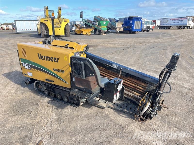 Vermeer D6X6 Horizontal drilling rigs