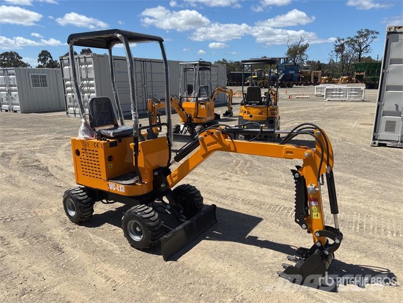 Vicsec VC-L13 Wheeled Mini Mini Excavator (Unused) Miniekskavaatorid < 7 t