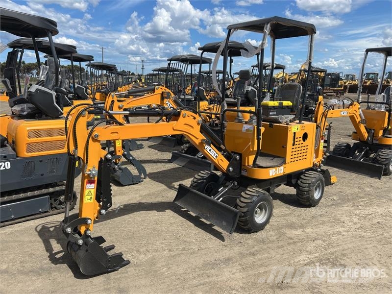 Vicsec VC-L13 Wheeled Mini Excavator (Unused) Minikoparki