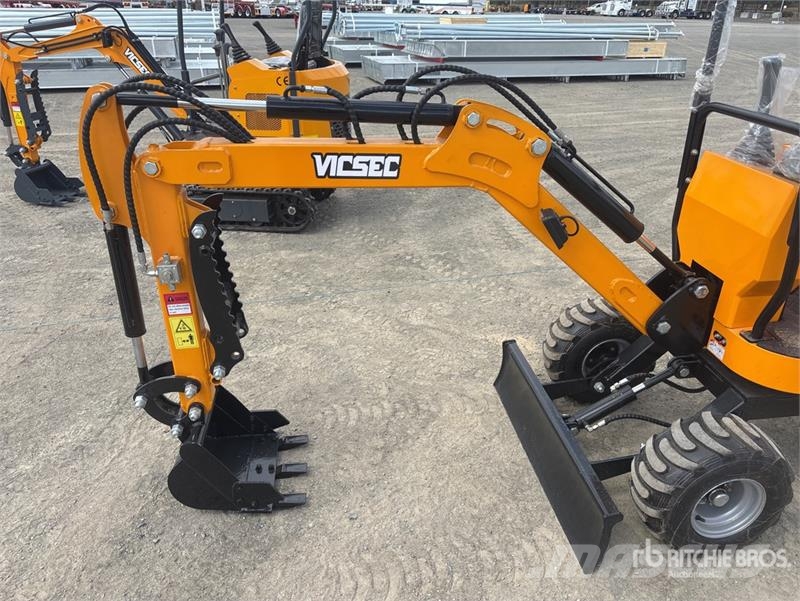 Vicsec VC-L13 Wheeled Mini Excavator (Unused) Minibagger < 7t