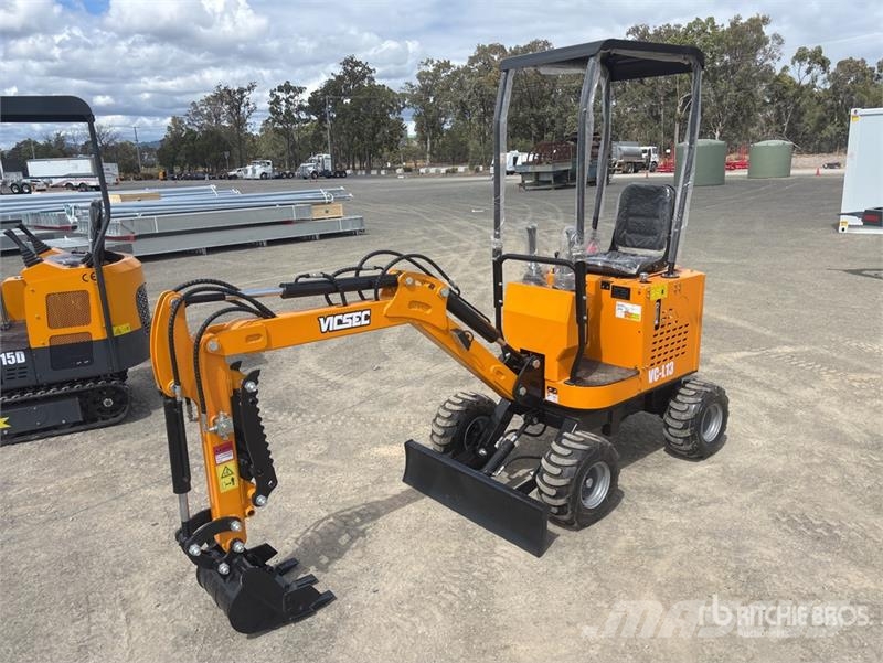 Vicsec VC-L13 Wheeled Mini Excavator (Unused) Minibagger < 7t