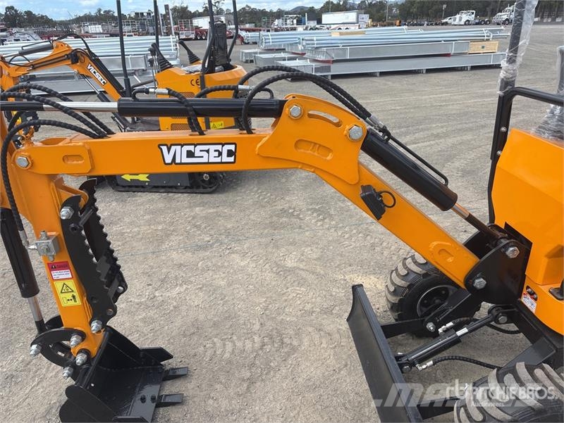 Vicsec VC-L13D Wheeled Mini Excavator (Unused) Mini ekskavatörler, 7 tona dek