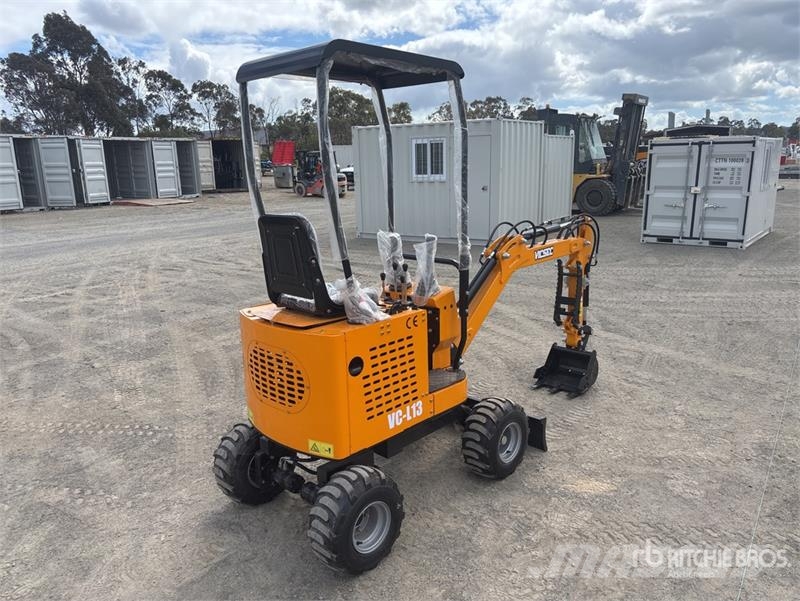 Vicsec VC-L13D Wheeled Mini Excavator (Unused) Mini ekskavatörler, 7 tona dek