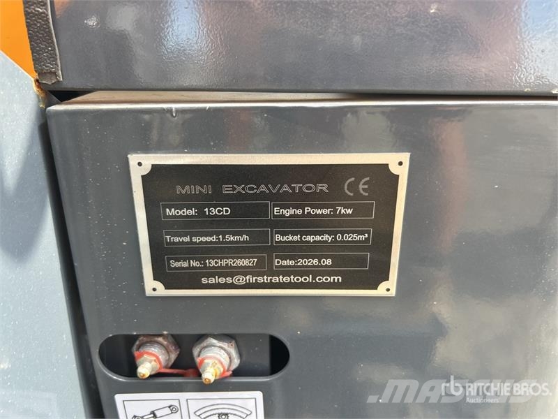 Vicsec VC13CD Mini Excavator (Unused) Міні-екскаватори < 7т